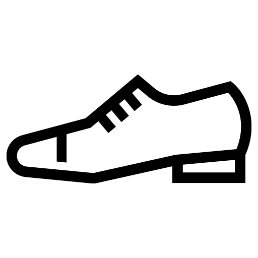 革靴のピクトグラム、アイコン、イラストの無料（フリー）素材（SVG/JPG/PNG）