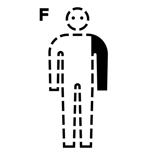 左腕のピクトグラム、アイコン、イラストの無料（フリー）素材（SVG/JPG/PNG）