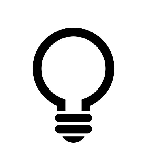 消灯のピクトグラム、アイコン、イラストの無料（フリー）素材（SVG/JPG/PNG）