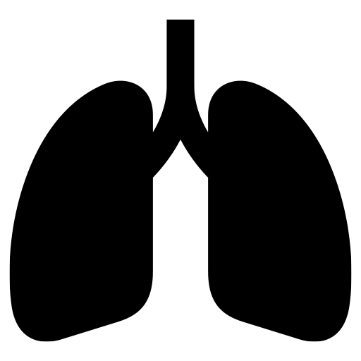 肺のピクトグラム、アイコン、イラストの無料（フリー）素材（SVG/JPG/PNG）