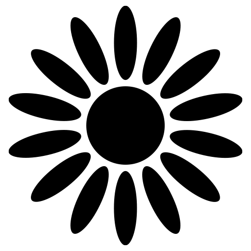 マーガレットのピクトグラム、アイコン、イラストの無料（フリー）素材（SVG/JPG/PNG）
