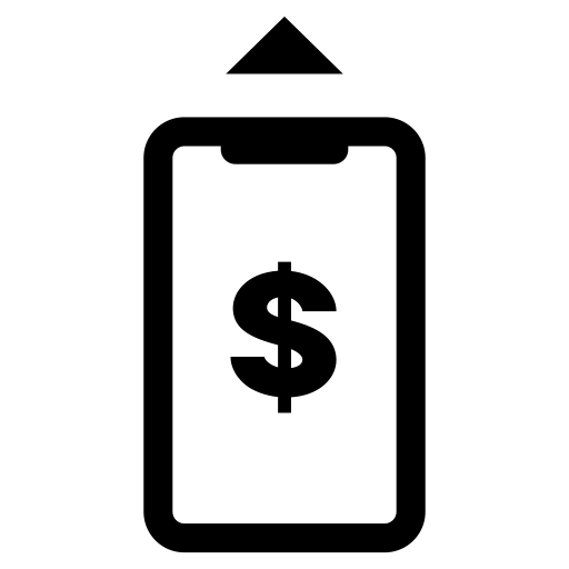 モバイル決済のピクトグラム、アイコン、イラストの無料（フリー）素材（SVG/JPG/PNG）