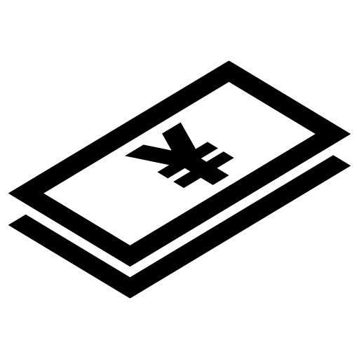 お金のピクトグラム、アイコン、イラストの無料（フリー）素材（SVG/JPG/PNG）