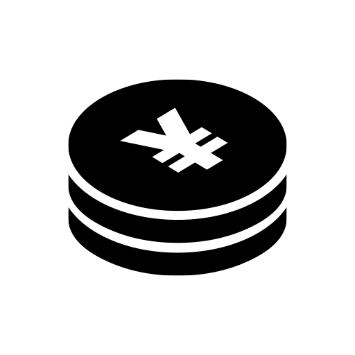 お金のピクトグラム、アイコン、イラストの無料（フリー）素材（SVG/JPG/PNG）