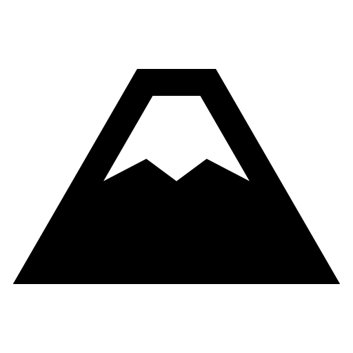 山のピクトグラム、アイコン、イラストの無料（フリー）素材（SVG/JPG/PNG）