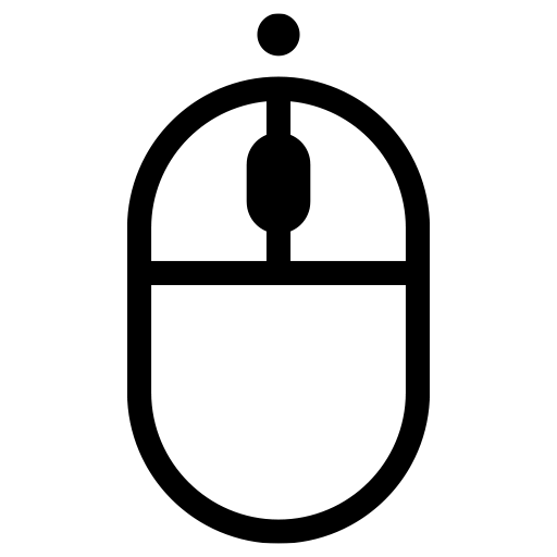 ホイールのスクロールのピクトグラム、アイコン、イラストの無料（フリー）素材（SVG/JPG/PNG）