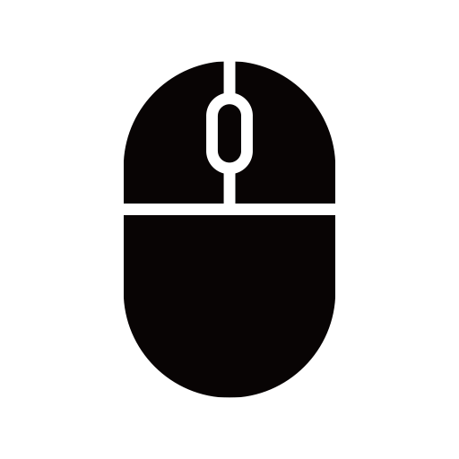 マウスのピクトグラム、アイコン、イラストの無料（フリー）素材（SVG/JPG/PNG）