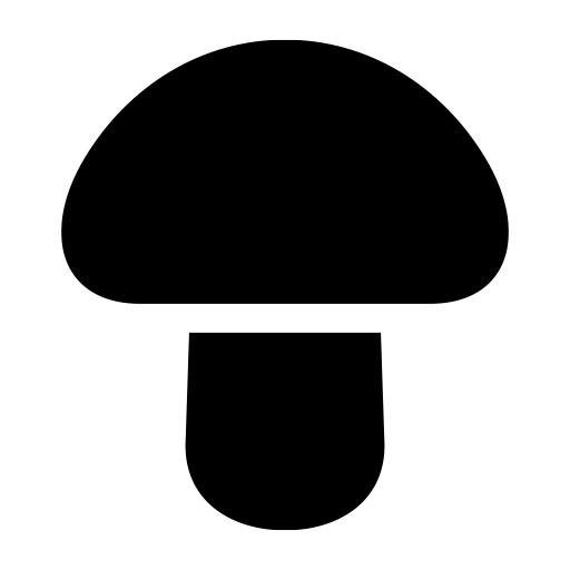 きのこのピクトグラム、アイコン、イラストの無料（フリー）素材（SVG/JPG/PNG）