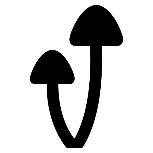 きのこのピクトグラム、アイコン、イラストの無料（フリー）素材（SVG/JPG/PNG）