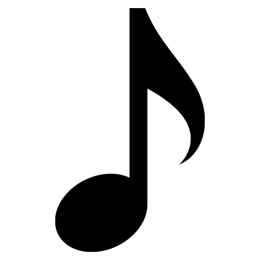 音符のピクトグラム、アイコン、イラストの無料（フリー）素材（SVG/JPG/PNG）