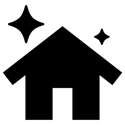 新築の家のピクトグラム、アイコン、イラストの無料（フリー）素材（SVG/JPG/PNG）