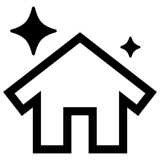 新築の家のピクトグラム、アイコン、イラストの無料（フリー）素材（SVG/JPG/PNG）