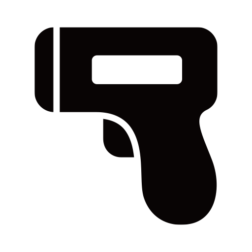 非接触体温計のピクトグラム、アイコン、イラストの無料（フリー）素材（SVG/JPG/PNG）