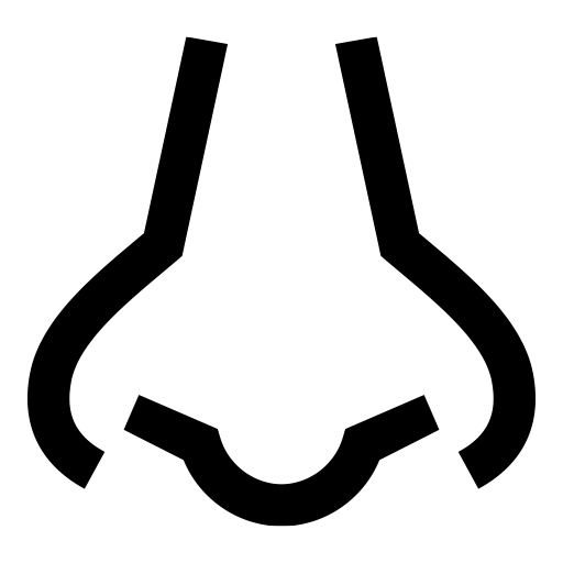 鼻のピクトグラム、アイコン、イラストの無料（フリー）素材（SVG/JPG/PNG）