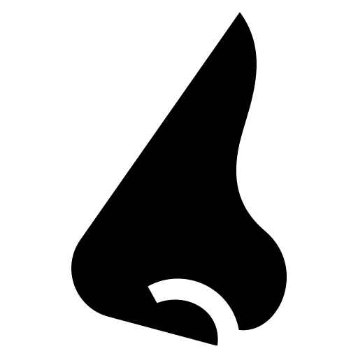 鼻のピクトグラム、アイコン、イラストの無料（フリー）素材（SVG/JPG/PNG）