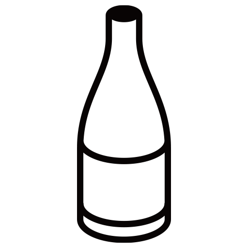 一升瓶のピクトグラム、アイコン、イラストの無料（フリー）素材（SVG/JPG/PNG）