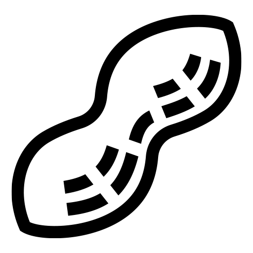 落花生のピクトグラム、アイコン、イラストの無料（フリー）素材（SVG/JPG/PNG）