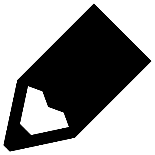 鉛筆のピクトグラム、アイコン、イラストの無料（フリー）素材（SVG/JPG/PNG）