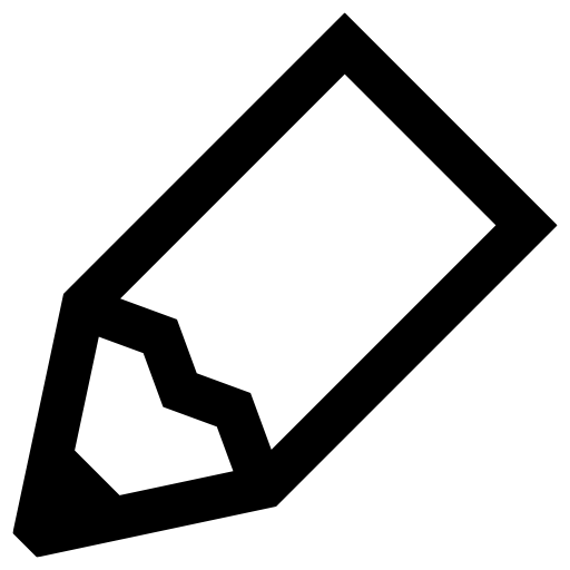 鉛筆のピクトグラム、アイコン、イラストの無料（フリー）素材（SVG/JPG/PNG）