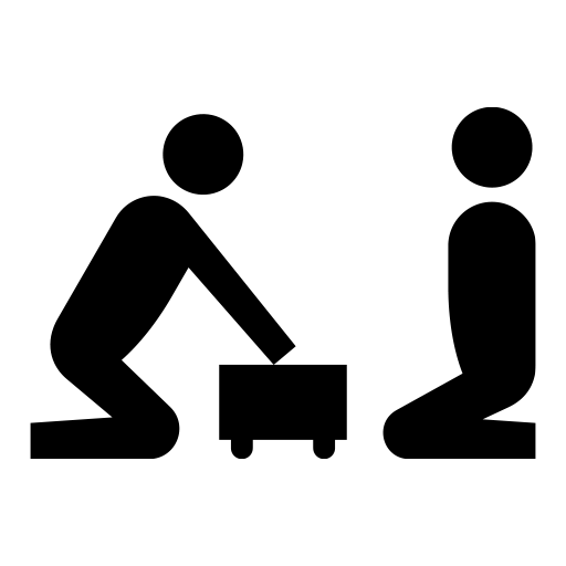 将棋をしている人のピクトグラム、アイコン、イラストの無料（フリー）素材（SVG/JPG/PNG）