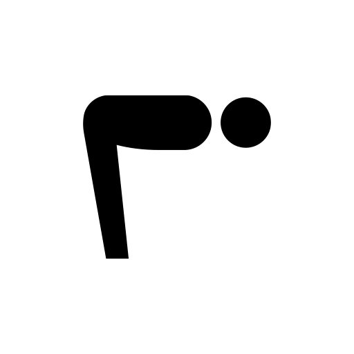 深くお辞儀をする人のピクトグラム、アイコン、イラストの無料（フリー）素材（SVG/JPG/PNG）