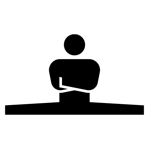 股割りをしている人のピクトグラム、アイコン、イラストの無料（フリー）素材（SVG/JPG/PNG）