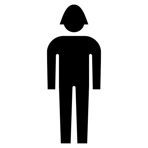 サウナハットを被った人のピクトグラム、アイコン、イラストの無料（フリー）素材（SVG/JPG/PNG）