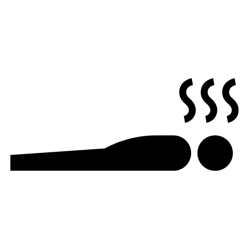 熱中症で倒れている人のピクトグラム、アイコン、イラストの無料（フリー）素材（SVG/JPG/PNG）