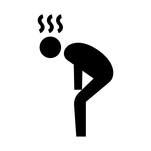 暑すぎて力が出ない人のピクトグラム、アイコン、イラストの無料（フリー）素材（SVG/JPG/PNG）