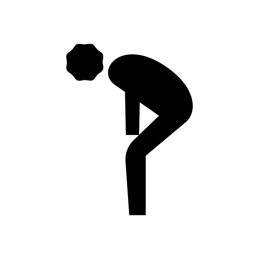 顔が濡れて力が出ない人のピクトグラム、アイコン、イラストの無料（フリー）素材（SVG/JPG/PNG）