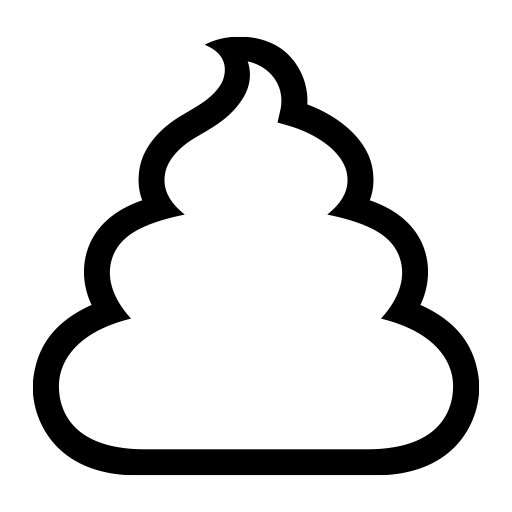 うんちのピクトグラム、アイコン、イラストの無料（フリー）素材（SVG/JPG/PNG）