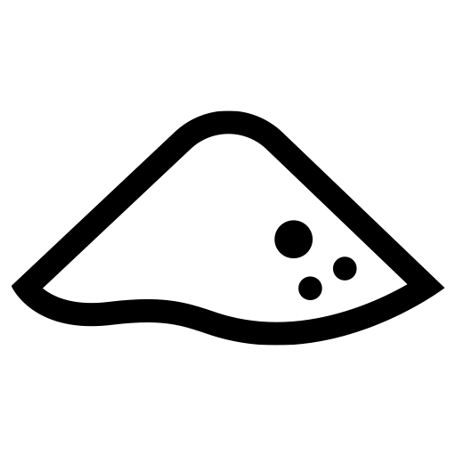 粉のピクトグラム、アイコン、イラストの無料（フリー）素材（SVG/JPG/PNG）