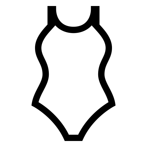 競泳用水着のピクトグラム、アイコン、イラストの無料（フリー）素材（SVG/JPG/PNG）