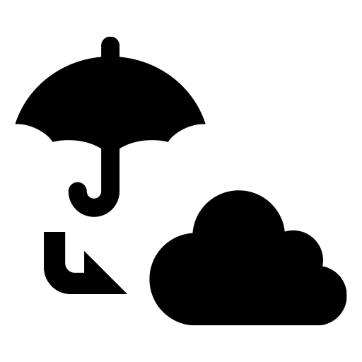 雨のち曇りのピクトグラム、アイコン、イラストの無料（フリー）素材（SVG/JPG/PNG）