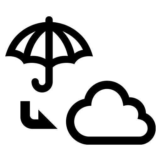 雨のち曇りのピクトグラム、アイコン、イラストの無料（フリー）素材（SVG/JPG/PNG）