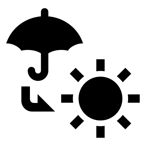 雨のち晴れのピクトグラム、アイコン、イラストの無料（フリー）素材（SVG/JPG/PNG）