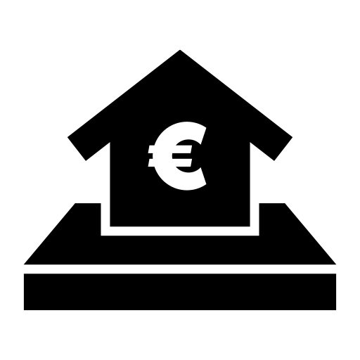 不動産価格のピクトグラム、アイコン、イラストの無料（フリー）素材（SVG/JPG/PNG）