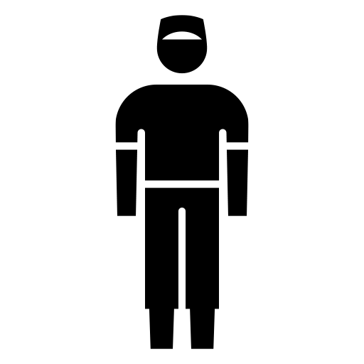 訓練兵のピクトグラム、アイコン、イラストの無料（フリー）素材（SVG/JPG/PNG）