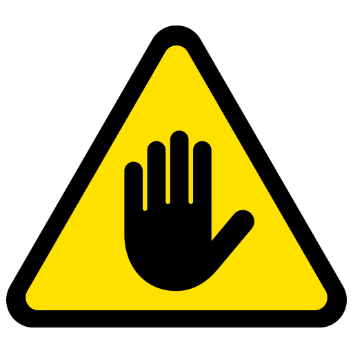 拒否のピクトグラム、アイコン、イラストの無料（フリー）素材（SVG/JPG/PNG）