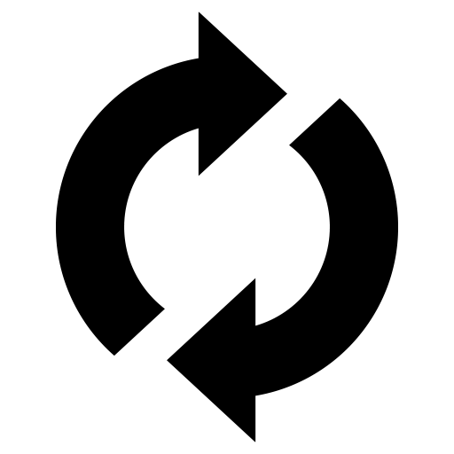 リピート再生のピクトグラム、アイコン、イラストの無料（フリー）素材（SVG/JPG/PNG）