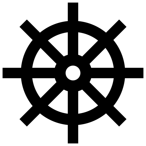舵のピクトグラム、アイコン、イラストの無料（フリー）素材（SVG/JPG/PNG）