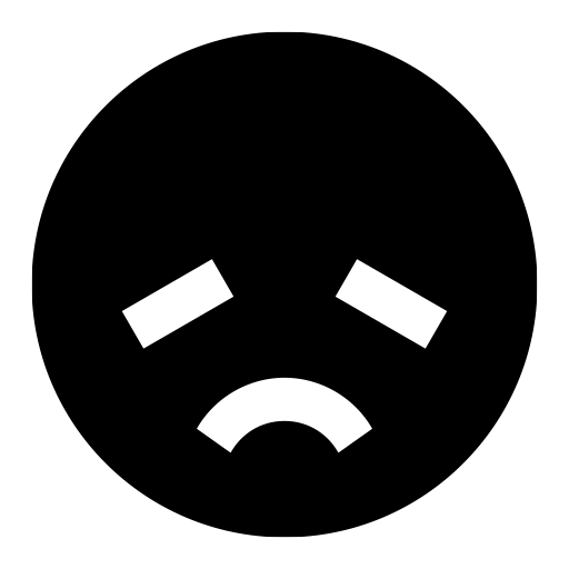 悲しみのピクトグラム、アイコン、イラストの無料（フリー）素材（SVG/JPG/PNG）