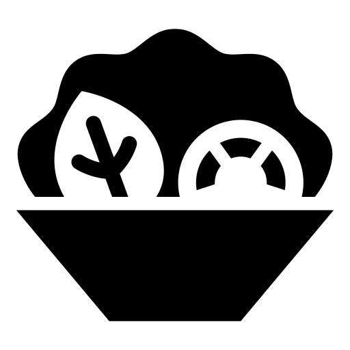 サラダのピクトグラム、アイコン、イラストの無料（フリー）素材（SVG/JPG/PNG）