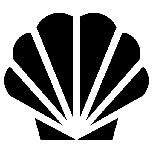 ホタテの貝殻のピクトグラム、アイコン、イラストの無料（フリー）素材（SVG/JPG/PNG）