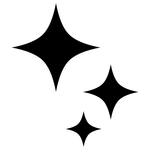 輝きのピクトグラム、アイコン、イラストの無料（フリー）素材（SVG/JPG/PNG）