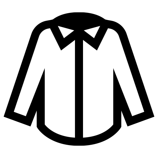 シャツのピクトグラム、アイコン、イラストの無料（フリー）素材（SVG/JPG/PNG）
