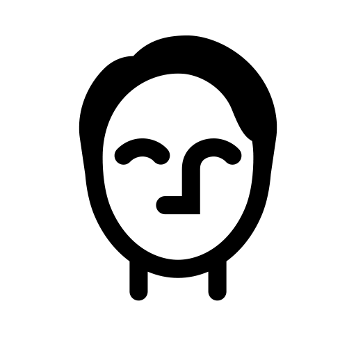 ショートヘアのピクトグラム、アイコン、イラストの無料（フリー）素材（SVG/JPG/PNG）