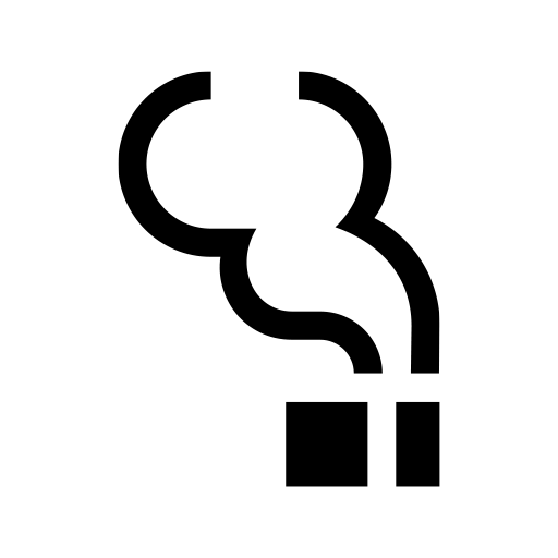 短くなったタバコのピクトグラム、アイコン、イラストの無料（フリー）素材（SVG/JPG/PNG）