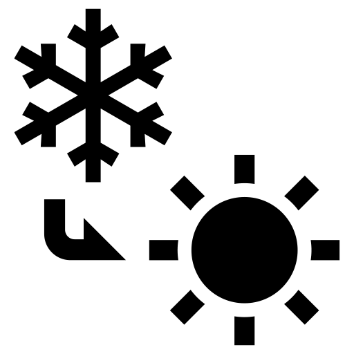 雪のち晴れのピクトグラム、アイコン、イラストの無料（フリー）素材（SVG/JPG/PNG）