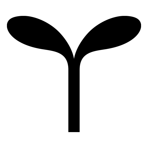 新芽のピクトグラム、アイコン、イラストの無料（フリー）素材（SVG/JPG/PNG）